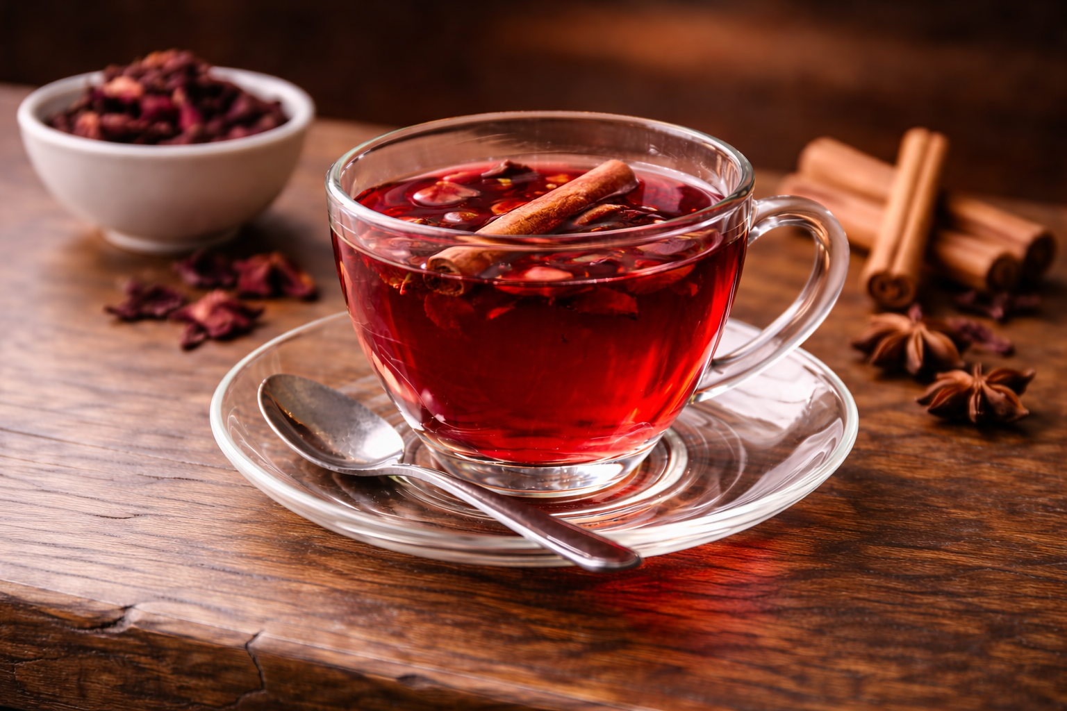Hibiscus Cinnamon Tea